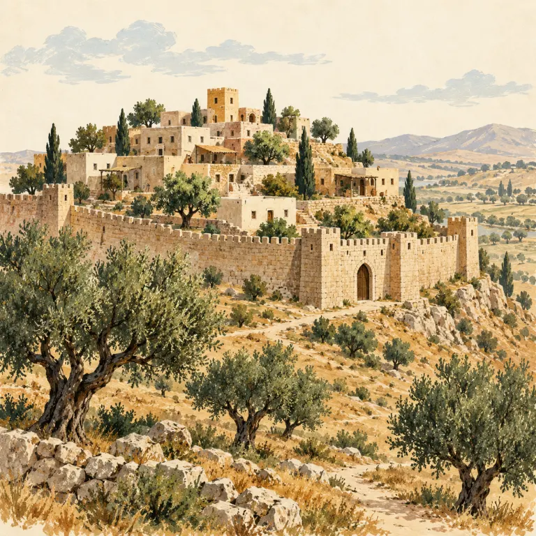 איור להמחשה: עיר מקראית